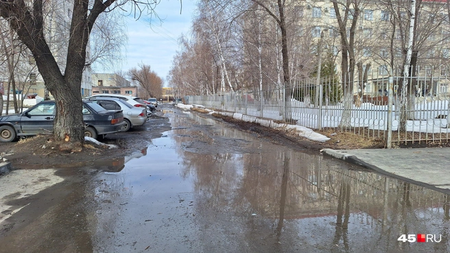 Дорога у горсуда | Источник: Александр Лисихин 