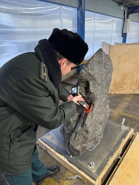 Из Петербурга пытались вывезти метеорит под видом садовой скульптуры. Почем нынче кусок протопланеты?