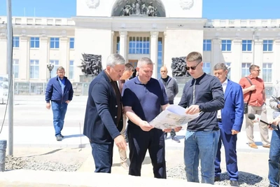 Площадь Павших Борцов станет пешеходной к 2026 году