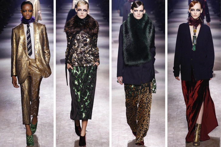 Dries Van Noten, осень-зима 2016/17 | Источник: Архивы пресс-служб