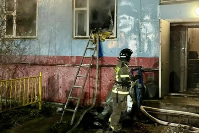В Анадыре потушили пожар в жилом доме