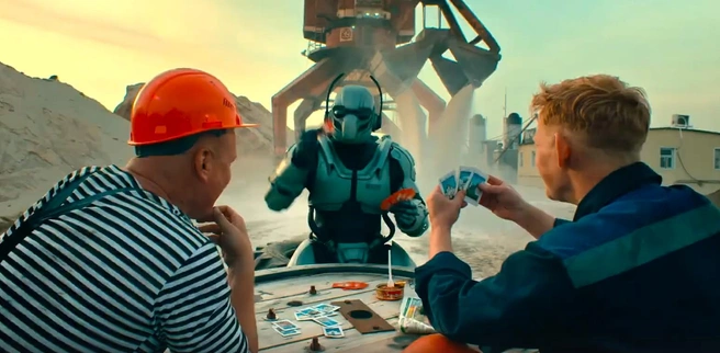 Как Женя выберется из робота? | Источник: Скриншот из трейлера фильма «(Не)искусственный интеллект»