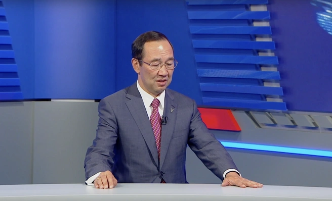 Глава Якутии Айсен Николаев | Источник: ГТРК «Саха» / Gtrksakha.ru