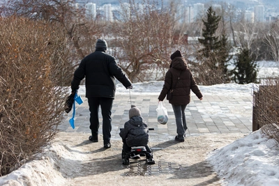 Красноярцев ждут морозные выходные перед весной