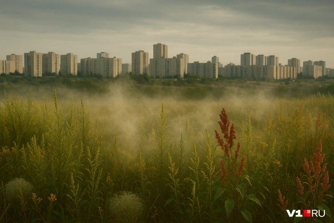 Рассеявшаяся по воздуху пыльца способна свести с ума любого аллергика | Источник: Серафима Пантыкина / V1.RU