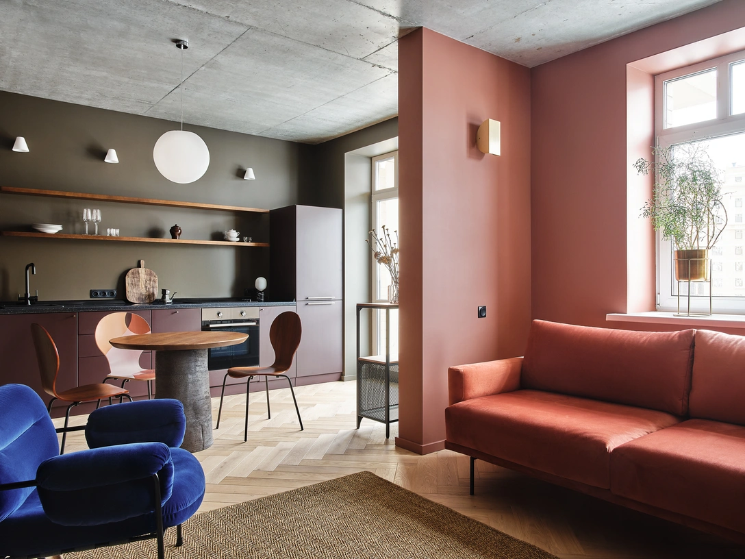 Квартира в Подмосковье. Проект Анны Шевченко. | Источник: Евгений Кулибаба