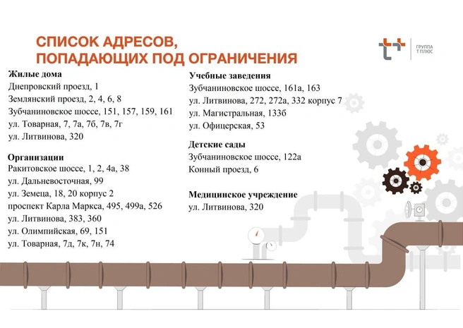 Воду вернут в дома и организации только 12 августа | Источник: Т Плюс Самара / T.me