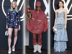 Образ-обманка Софи Тернер и секрет Сирши Ронан: звезды на показе Louis Vuitton
