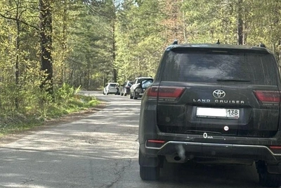 Перекрытие на Байкальском тракте: 40 минут ожидания