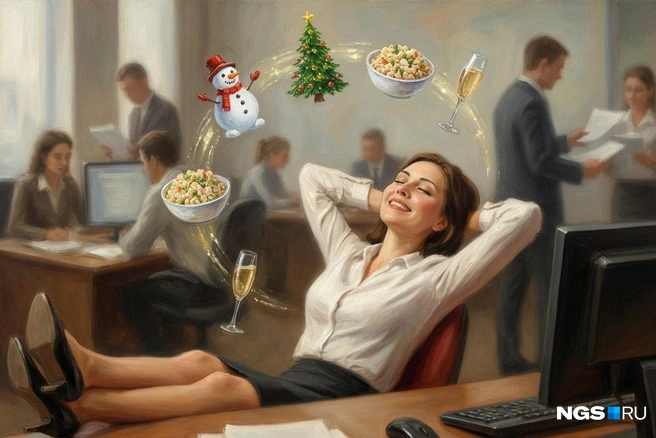 Сложно приступать к работе, когда все мысли — о прошедших праздниках | Источник: Юрий Орлов / Городские медиа