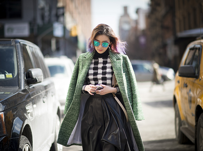 Неделя моды в Нью-Йорке: Street Style