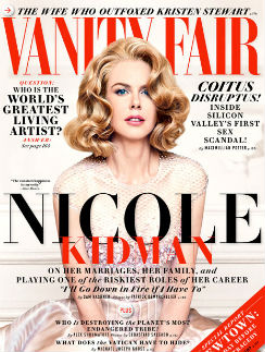 Николь Кидман стала лицом декабрьского выпуска Vanity Fair