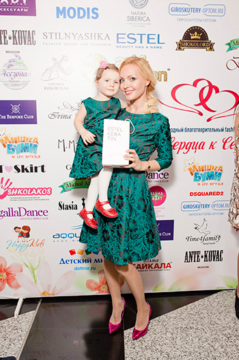 Ирина Сашина с дочерью Марийкой