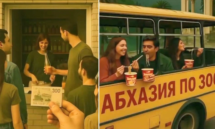 В Сети смеются над мемами про Абхазию и «туристов за 300» с «дошираками»: видео | vokrugsveta.ru