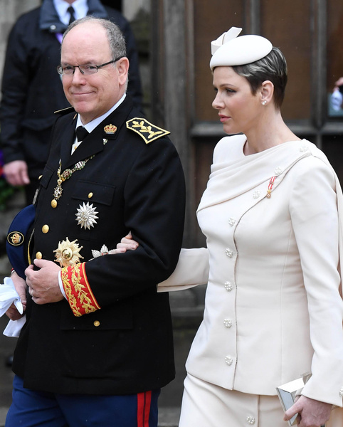 Князь Монако Альбер II и княгиня Шарлен