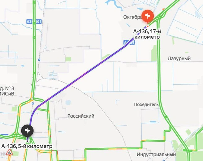 Участок, который хотят реконструировать | Источник: yandex.ru/maps