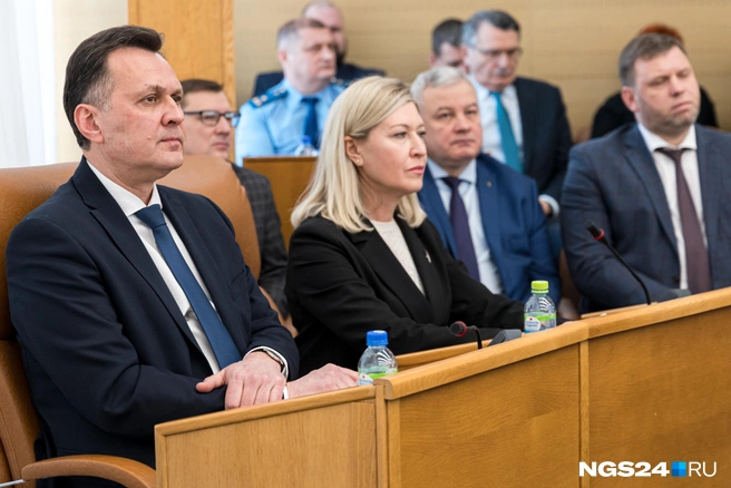 Верещагин и Назмутдинова — два кандидата на пост мэра Красноярска | Источник: Мария Ленц / NGS24.RU