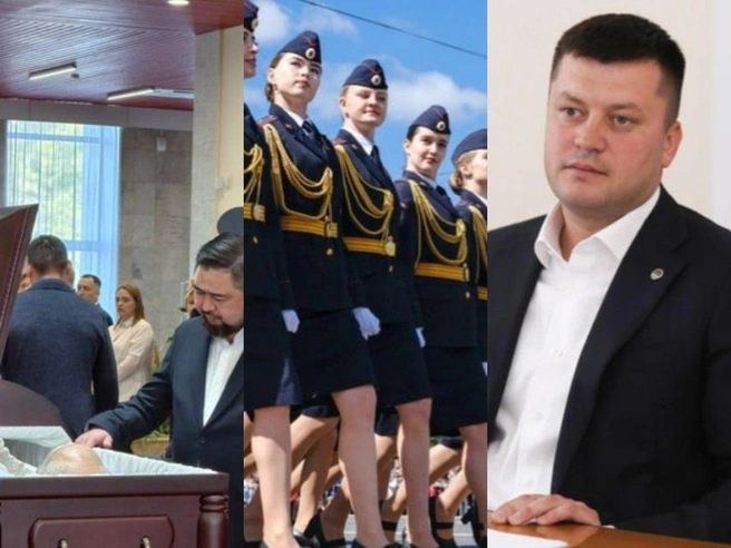 Похороны Толкачева, Парад Победы, Ратмир Мавлиев | Источник: Тимур Шарипкулов, Булат Салихов / UFA1.RU