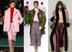 Осенью 2025 снова носим кожаные вещи, но не так, как год назад