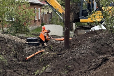 В Майкопе обновляют сети водоотведения