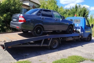 LADA Priora арестована за долги