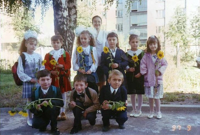 Ученики в Рязани в 1997 году  | Источник: Виктория Степанова / pastvu.com