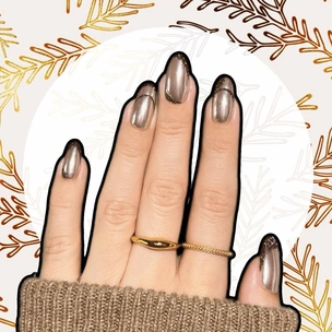 Блестящий френч: 7 стильных маникюров на зиму 2025/26