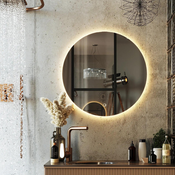Зеркало для ванной с подсветкой Furia, Omega Glass