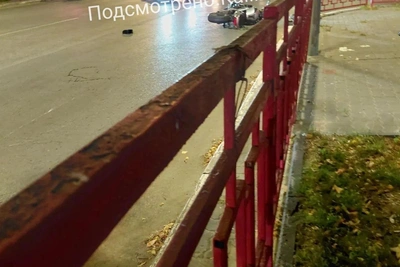 Смертельное ДТП с мотоциклистом в Камышине попало на видео