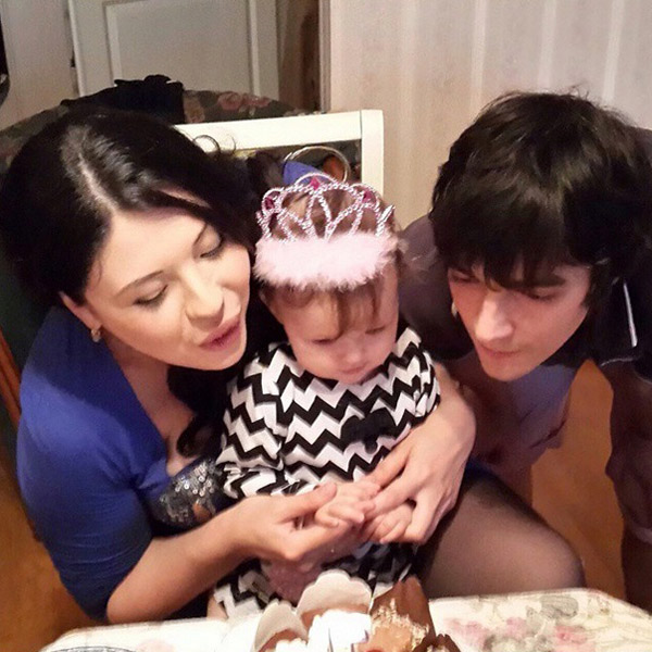 Месяц назад Инна с Иваном отпраздновали годик своей дочери Маши