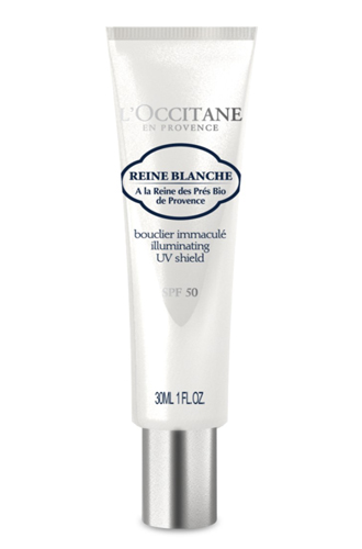 Защитный флюид для лица SPF 50 «Белая Королева», L'occitane