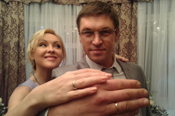 День свадьбы стал для персонажей Ксении и Дмитрия очень счастливым