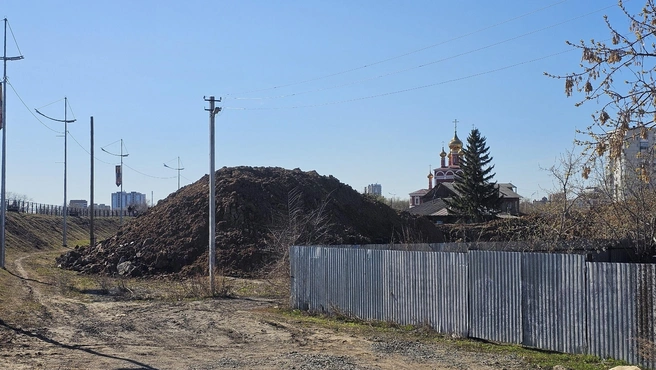 Грунту нужно еще отстояться | Источник: Дарья Никитченко / 45.RU