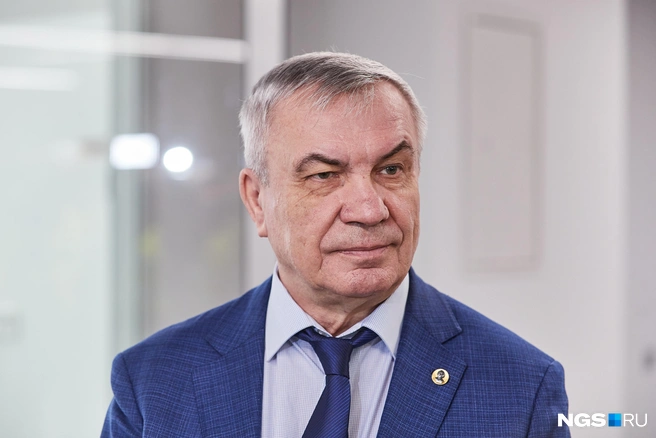Михаил Федорук возглавлял НГУ 13 лет | Источник: Александр Ощепков / NGS.RU