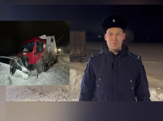 Предварительно, легковушка при обгоне влетела во встречный грузовик | Источник: Прокуратура Рязанской области