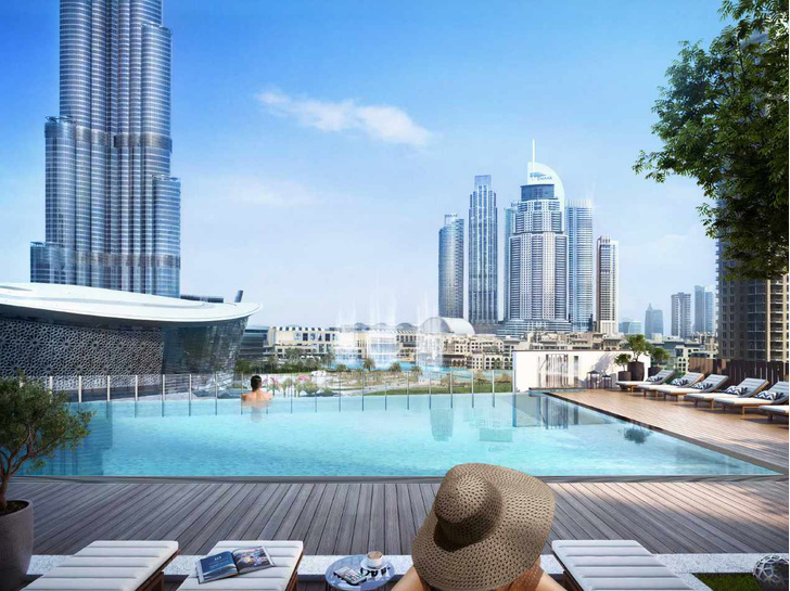 Ванна в мраморе и вид на Бурдж-Халифа: как выглядит квартира Собчак в Дубае за 60 млн рублей