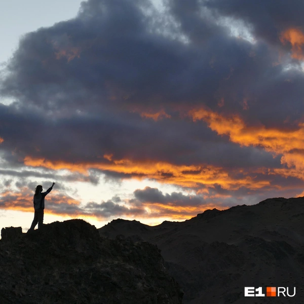 Закат в горном районе | Источник: Дарья Черткова