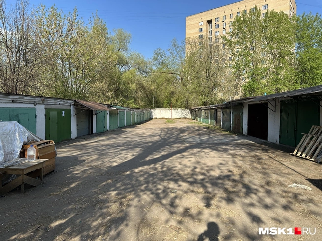 Гаражи днем пустуют | Источник: Андрей Кузнецов / MSK1.RU