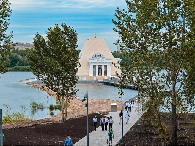 С 22 июля храм открыт для посещения | Источник: Tatarstan.ru