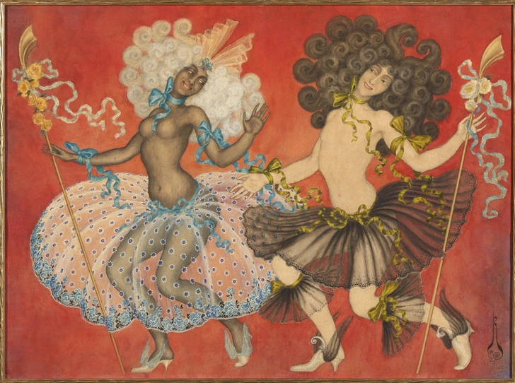 Калмаков Н. К. «Па-де-де», 1925. | Источник: пресс-служба выставки