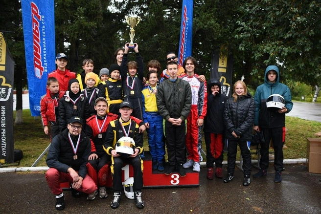 Призеры Кубка Читы по картингу | Источник: kartingchita / vk.ru