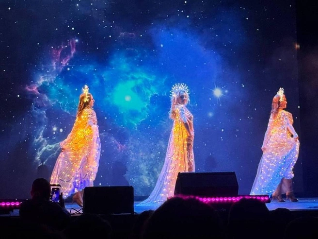 Лилия представила космический номер в финале | Источник: «Топ стюардесс»