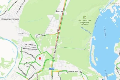 Авария парализовала въезд в Воронеж