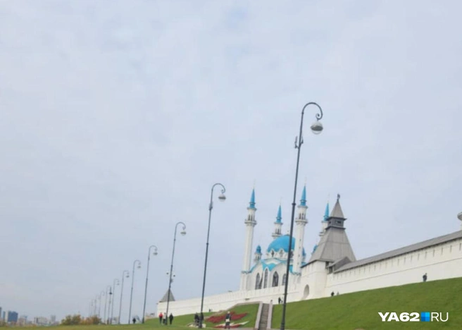 Кремль, к сожалению, нормально сфотографировать не получилось из-за холода | Источник: Виктория Улитова / YA62.RU