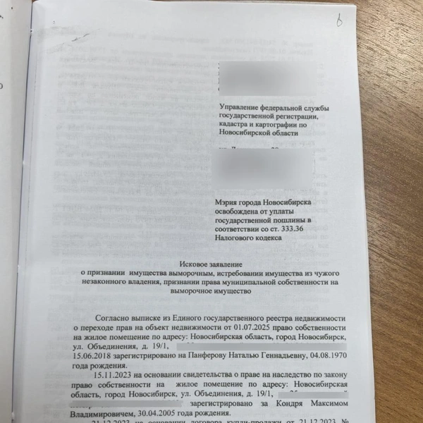 Мэрия просит суд признать недействительной всю цепочку продаж квартиры | Источник: Кристина М. 