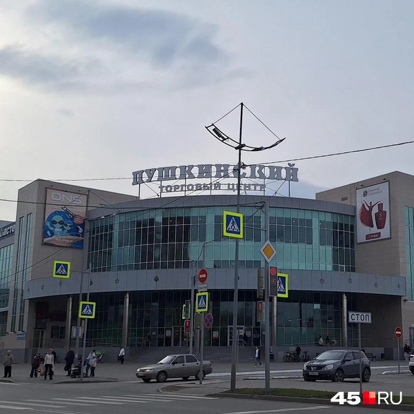 ТЦ&nbsp;«Пушкинский» принадлежит компаниям «Крым» и «Метрополис» | Источник: Александр Лисихин / 45.RU