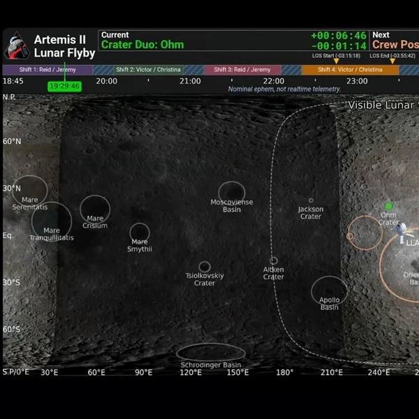 Курс на Землю: корабль «Орион» с экипажем миссии «Артемида-2» успешно облетел Луну и движется домой