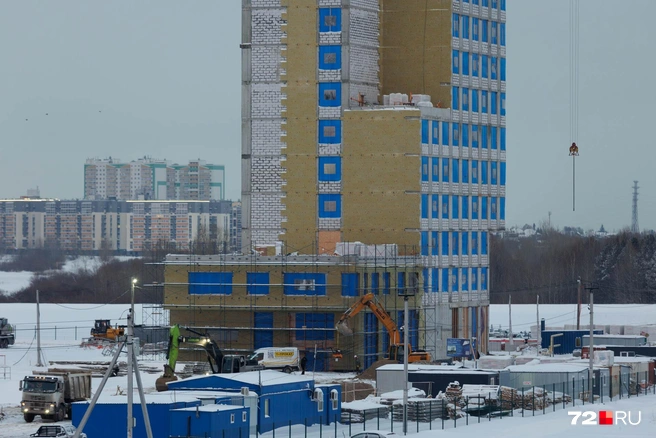 К 2026 году должны сдать первое здание&nbsp;— гостиницу | Источник: Ирина Шарова / 72.RU 
