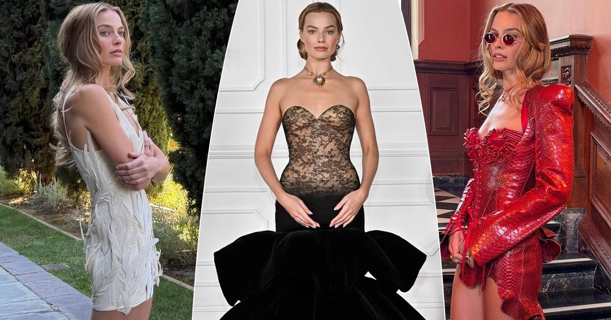 400-летний алмаз и платья, сводящие с ума: все образы Марго Робби с промо-тура &laquo;Грозового перевала&raquo;