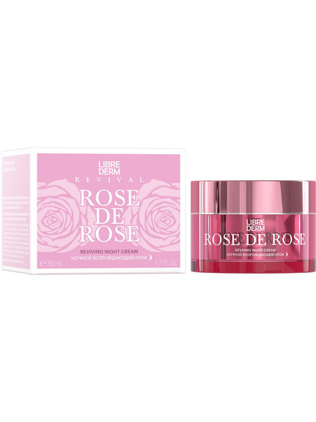 Librederm Rose De Rose Возрождающий ночной крем для лица